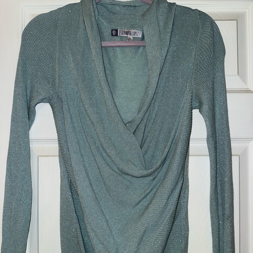 Jennifer Lopez Sparkling Sweater